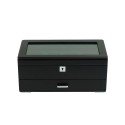 Watch Box para 4 Relojes Negro con Cajón y Terciopelo Verde RS-3421-4-BL-GRE Rothenschild