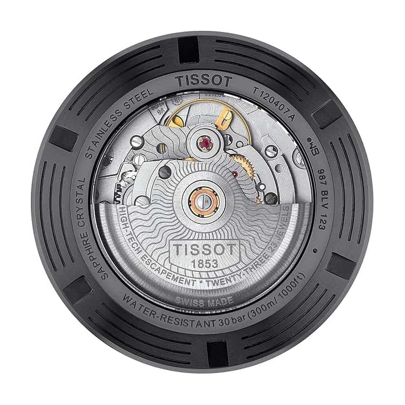Reloj Tissot Seastar 1000 Automatic 43mm Negro T120.407.37.051.00