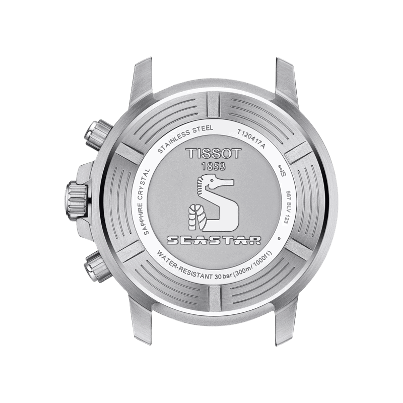 Reloj Tissot Seastar 1000 Chronograph 45.5mm Negro T120.417.11.051.01