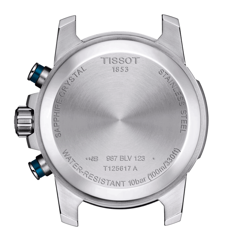 Reloj Tissot Supersport Chrono Quartz 45,5mm Blue T125.617.11.041.00