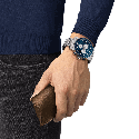 Reloj Tissot Supersport Chrono Quartz 45,5mm Blue T125.617.11.041.00