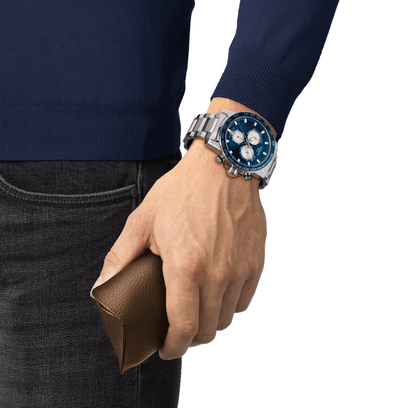 Reloj Tissot Supersport Chrono Quartz 45,5mm Blue T125.617.11.041.00