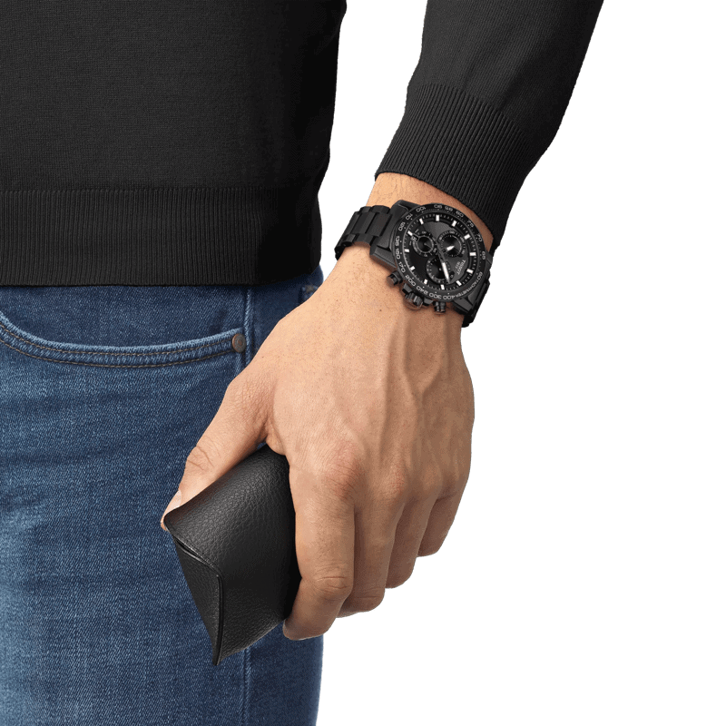 Reloj Tissot Supersport Chrono Negro T125.617.33.051.00
