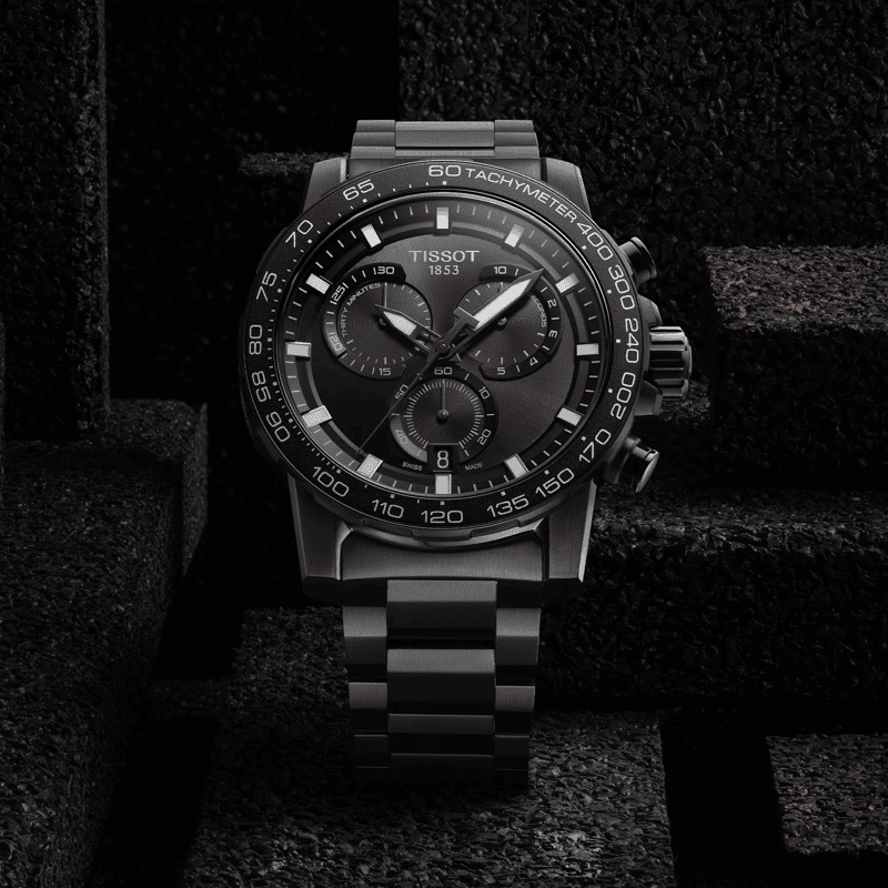 Reloj Tissot Supersport Chrono Negro T125.617.33.051.00