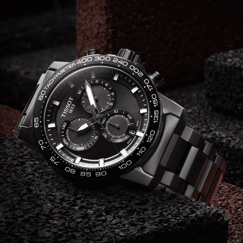 Reloj Tissot Supersport Chrono Negro T125.617.33.051.00