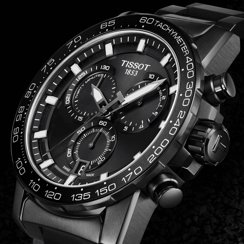 Reloj Tissot Supersport Chrono Negro T125.617.33.051.00