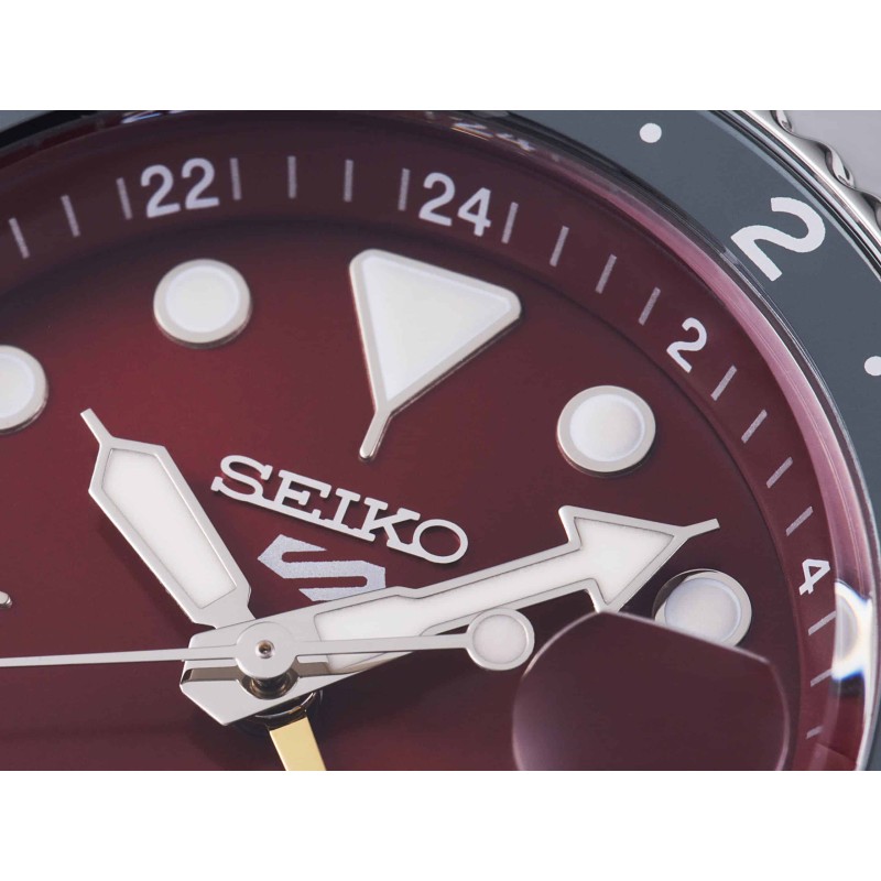Reloj SEIKO 5 Sport GMT Passion Red SSK031K1 Limited Edition