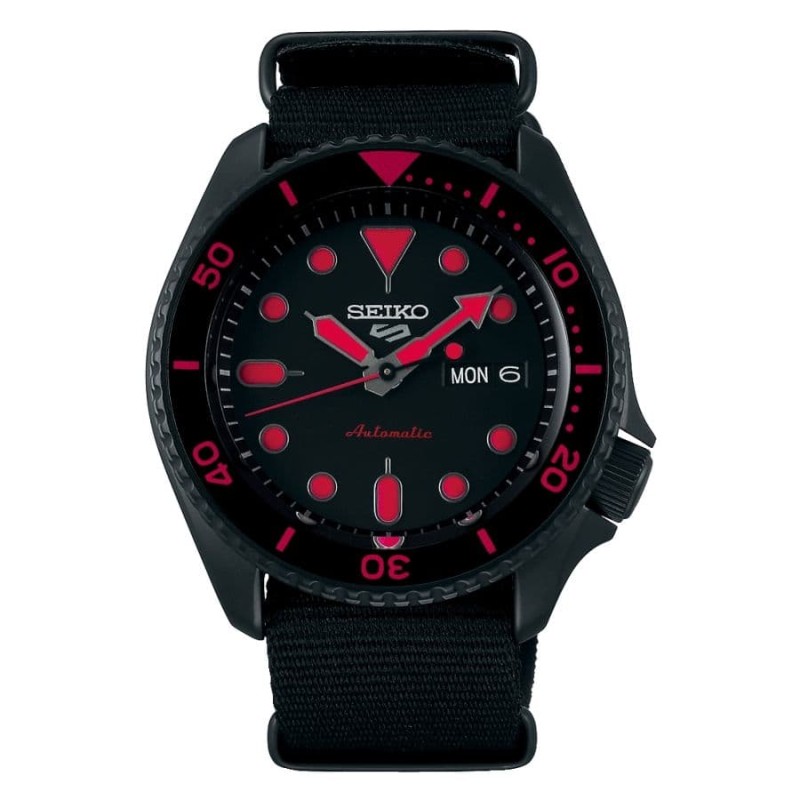 Reloj SEIKO 5 Sport Red "Street Style" SRPD83K1
