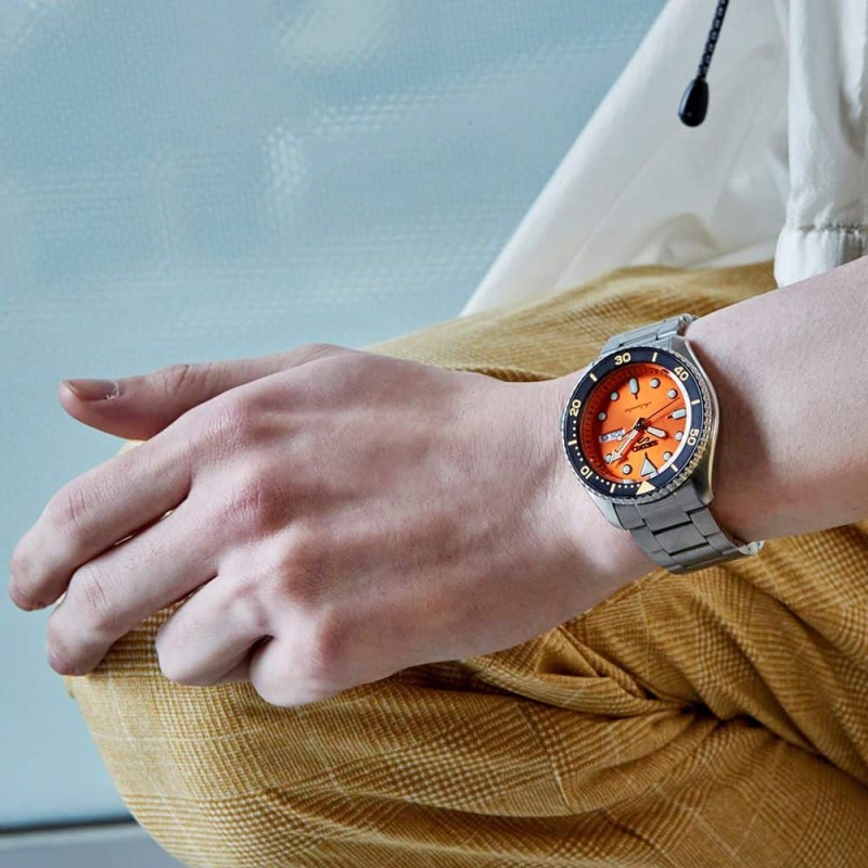 Reloj SEIKO 5 Sport Naranja SRPD59K1