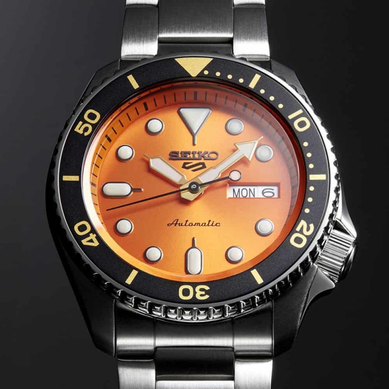 Reloj SEIKO 5 Sport Naranja SRPD59K1