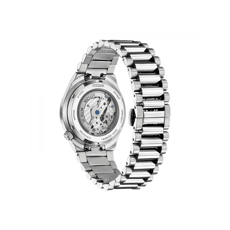 Reloj Citizen Tsuyosa Small Second Automático Azul NK5010-51L