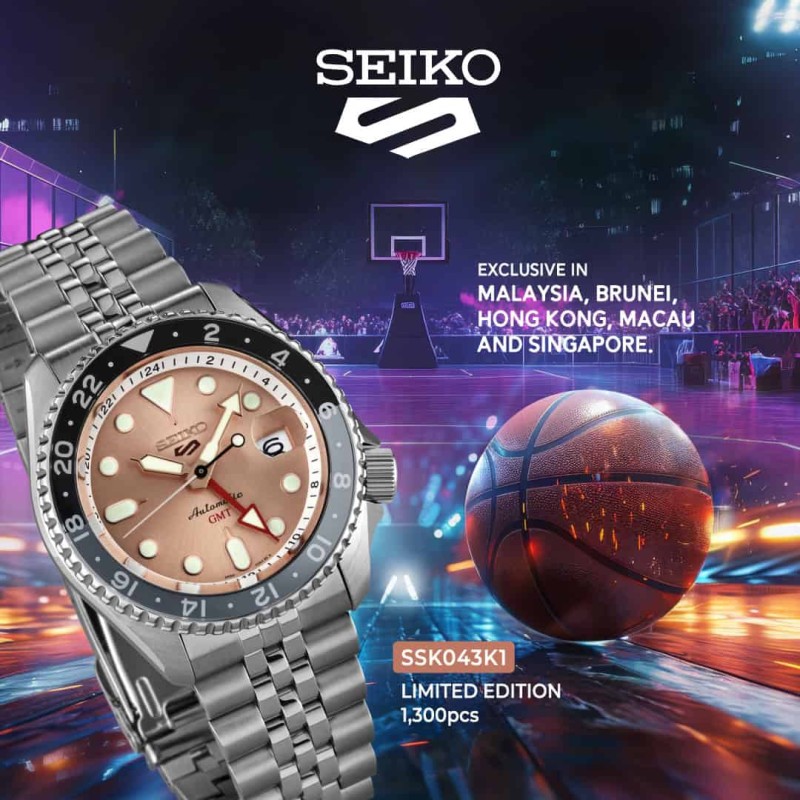 Reloj SEIKO 5 Sport GMT "THE SLAMDUNK OF STYLE" SSK043K1