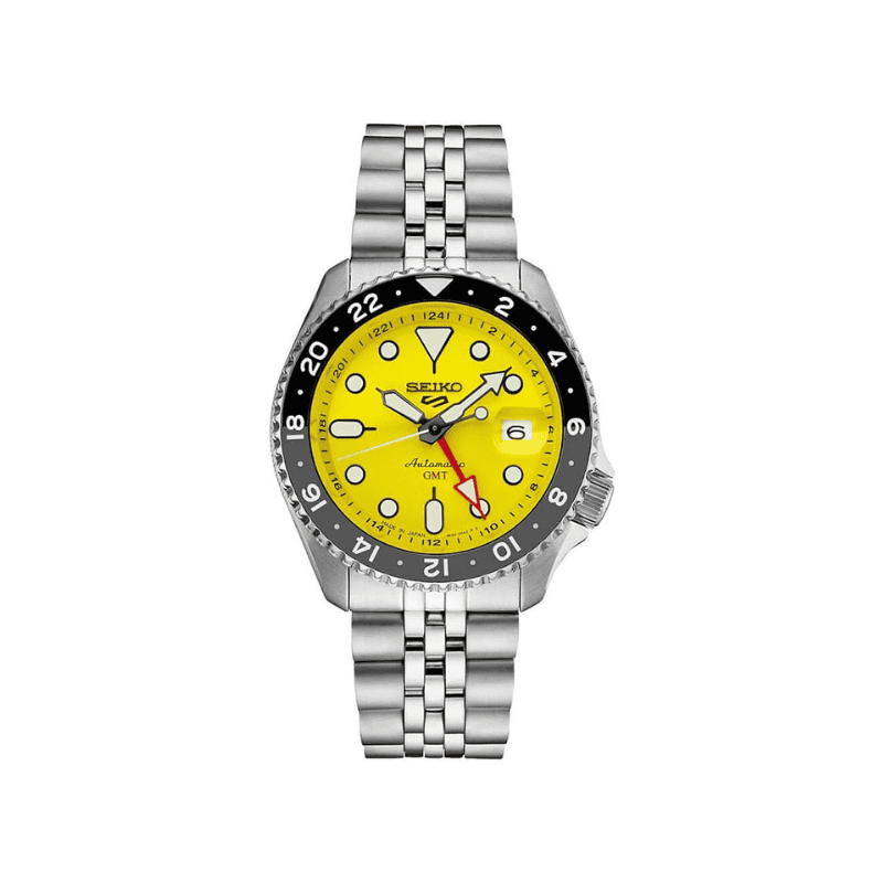 Reloj SEIKO 5 Sport GMT Amarillo SSK017K1 "U.S. Special Creation"
