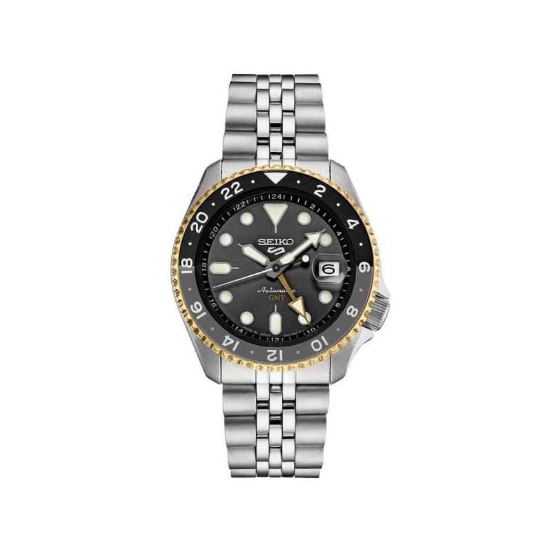 Reloj SEIKO 5 Sport GMT Grey Carbon SSK021 "U.S. Special Creation"